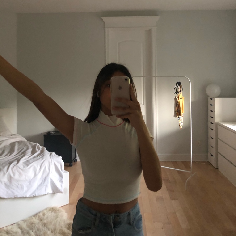 princess polly white tee